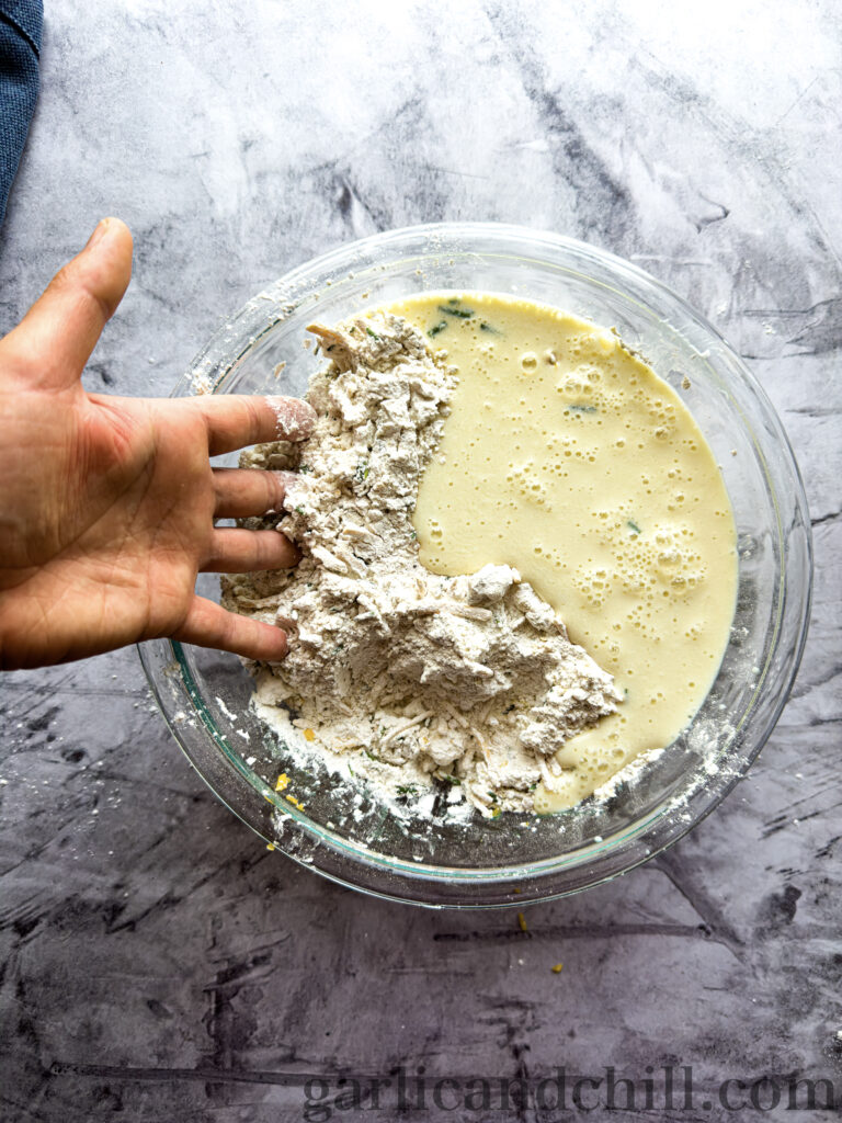 How to Mix Biscuit Dough by Hand